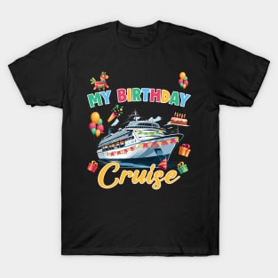 Birthday Cruise Crew mommy Cruising Family Gift For Women Mother day T-Shirt